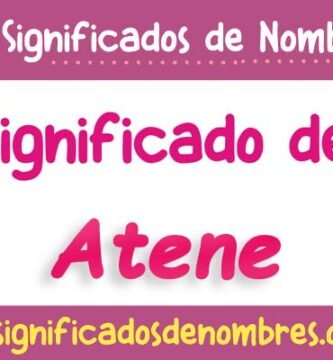 Significado de Atene