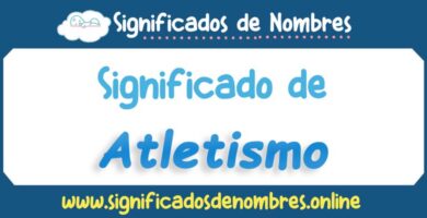 Significado de Atletismo