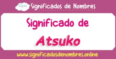Significado de Atsuko