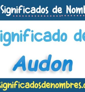 Significado de Audon