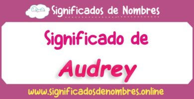 Significado de Audrey