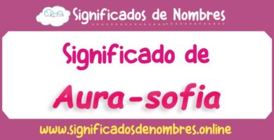Significado de Aura Sofia