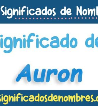 Significado de Auron