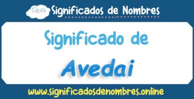 Significado de Avedai