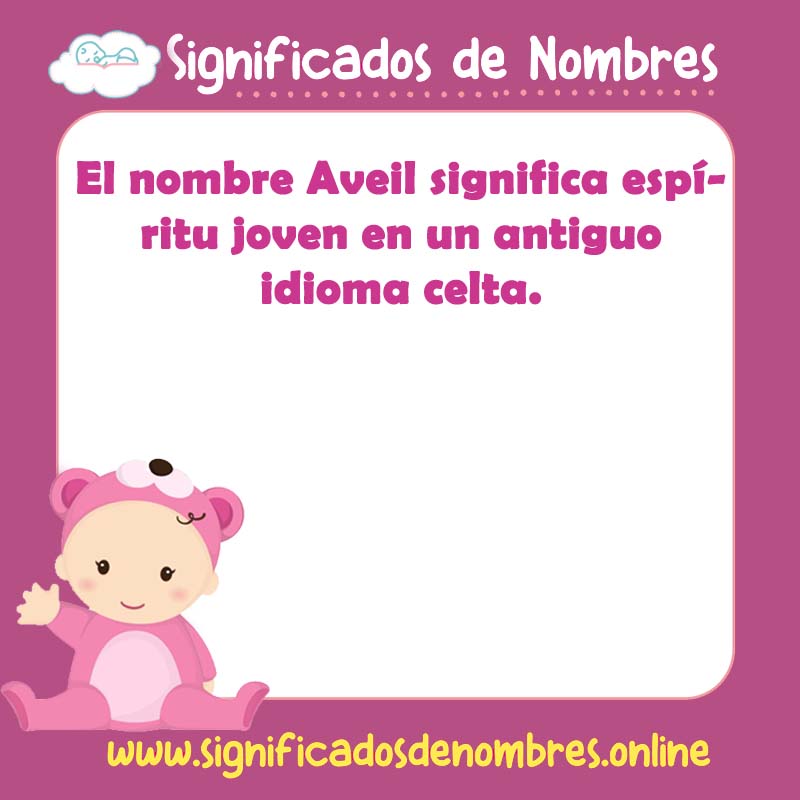 Significado y origen del nombre Aveil