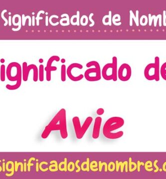 Significado de Avie