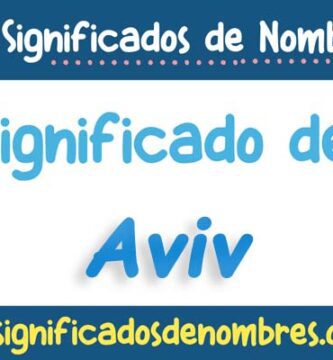 Significado de Aviv
