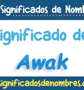 Significado de Awak