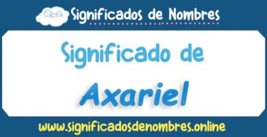 Significado de Axariel