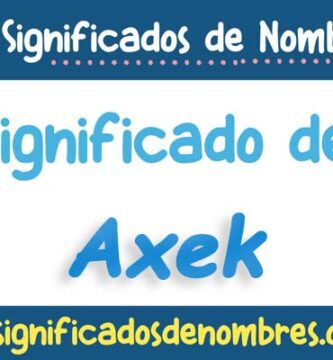Significado de Axek