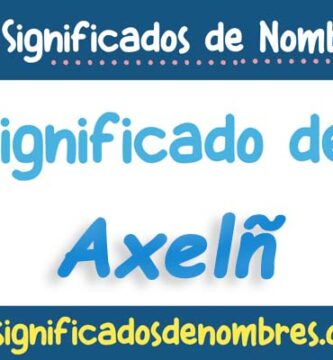 Significado de Axelñ
