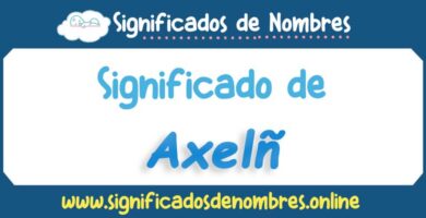 Significado de Axelñ