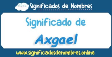 Significado de Axgael