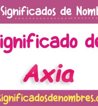 Significado de Axia