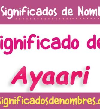Significado de Ayaari