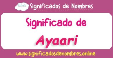 Significado de Ayaari