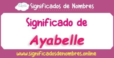 Significado de Ayabelle
