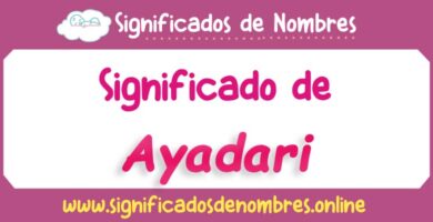 Significado de Ayadari