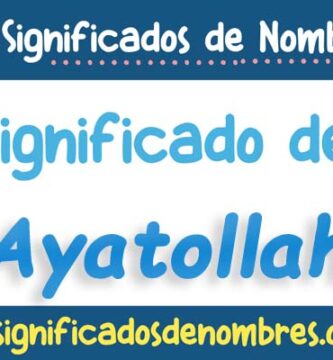 Significado de Ayatollah