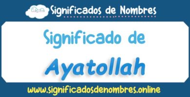 Significado de Ayatollah
